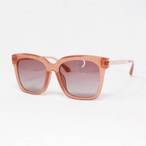 DIFF #38000 Dusty Pink Bella Square Frame Sunglasses